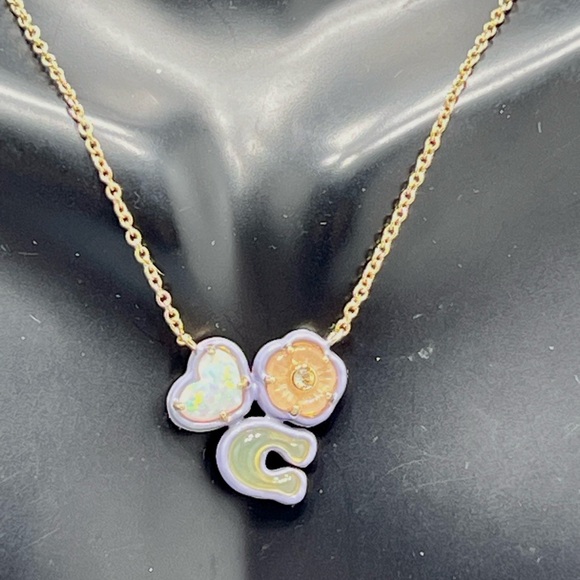 Coach Pendant Necklace Gold Tone - Picture 4 of 11